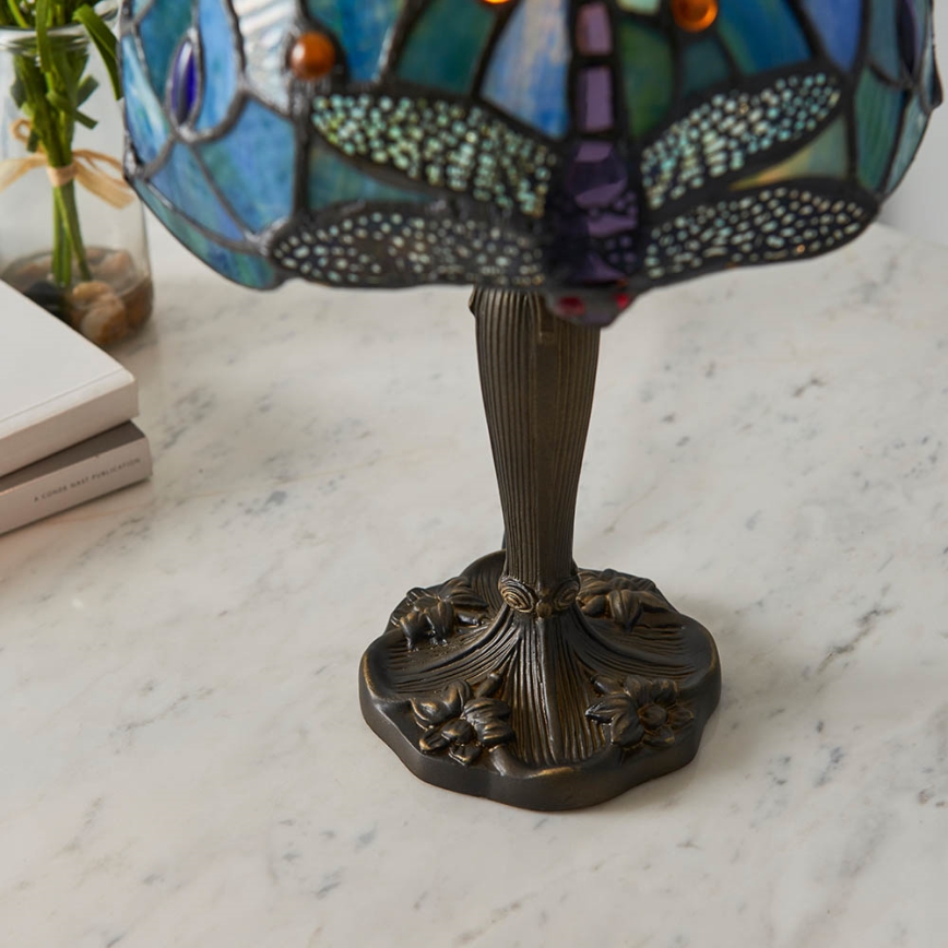 Endon 64088 - Lampada da tavolo LIBELLULA 1xE14/40W/230V diametro 20 cm