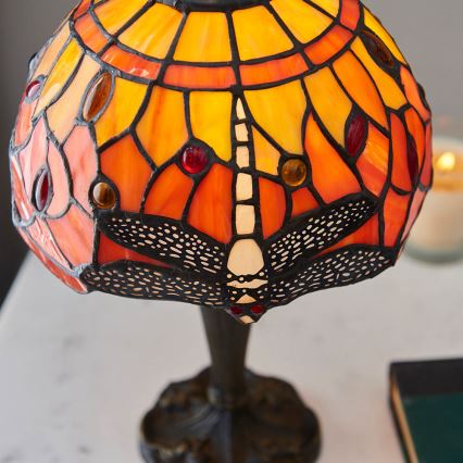 Endon 64091 - Lampada da tavolo LIBELLULA 1xE14/40W/230V diametro 20 cm