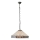 Endon 64147 - Lampadario a catena in stile Tiffany FARGO, 1 x E27, max 60 W, 230 V, Ø 50 cm