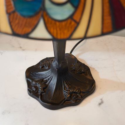 Endon 64163 - Lampada da tavolo HECTOR 2xE27/60W/230V diam. 40 cm