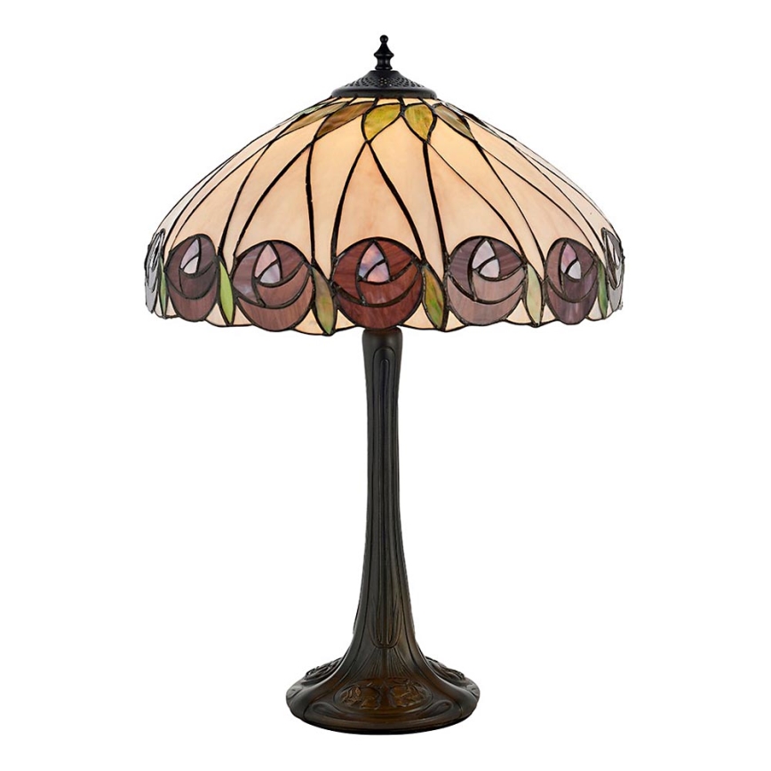 Endon 64177 - Lampada da tavolo HUTCHINSON 1xE27/60W/230V diametro 40 cm