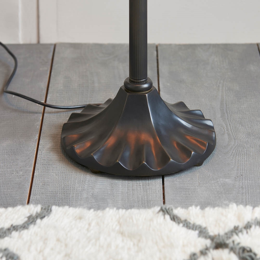 Endon 64192 - Lampada da terra JAMELIA 2xE27/60W/230V Ø 50 cm