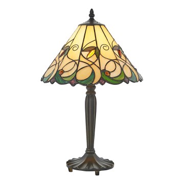 Endon 64195 - Lampada da tavolo JAMELIA 1xE27/60W/230V Ø 31 cm