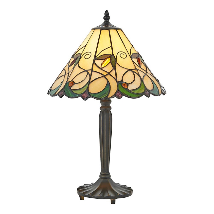 Endon 64195 - Lampada da tavolo JAMELIA 1xE27/60W/230V Ø 31 cm
