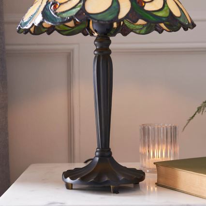 Endon 64195 - Lampada da tavolo JAMELIA 1xE27/60W/230V Ø 31 cm