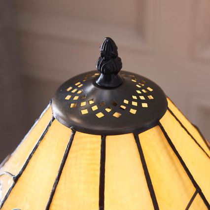 Endon 64195 - Lampada da tavolo JAMELIA 1xE27/60W/230V Ø 31 cm