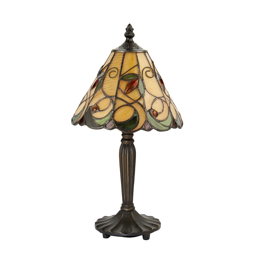 Endon 64196 - Lampada da tavolo JAMELIA 1xE14/40W/230V diametro 20 cm