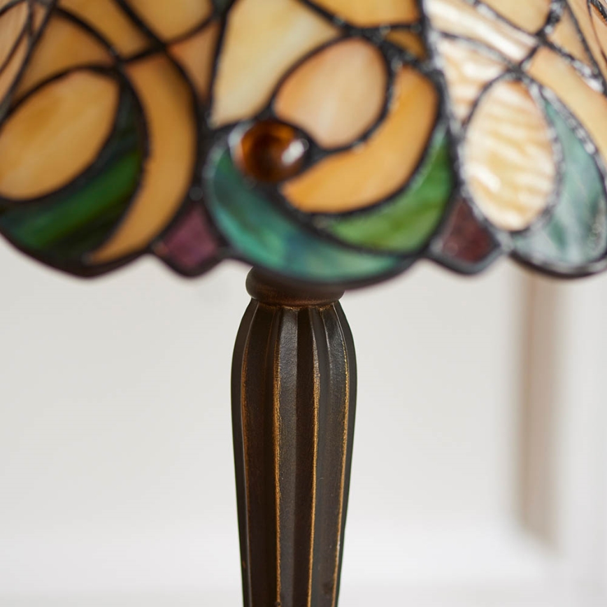 Endon 64196 - Lampada da tavolo JAMELIA 1xE14/40W/230V diametro 20 cm