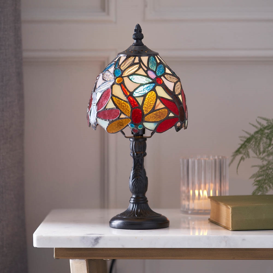 Endon 64246 - Lampada da tavolo LORETTE 1xE14/40W/230V diametro 15 cm