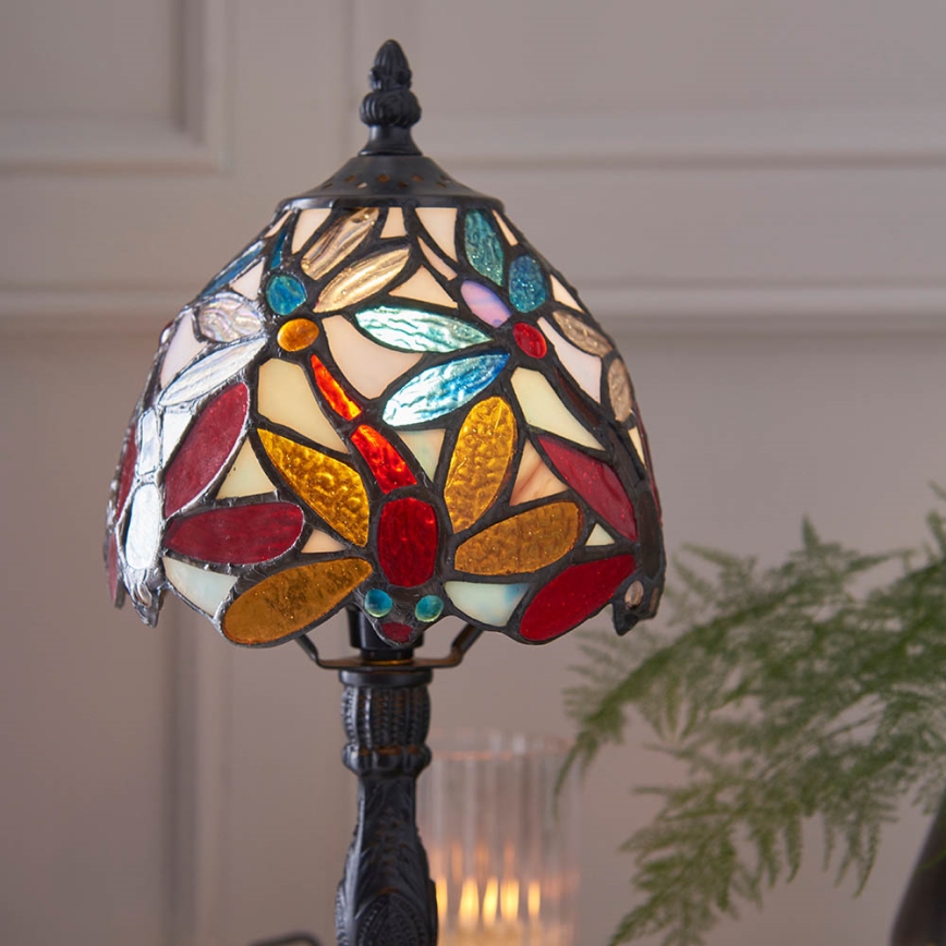 Endon 64246 - Lampada da tavolo LORETTE 1xE14/40W/230V diametro 15 cm