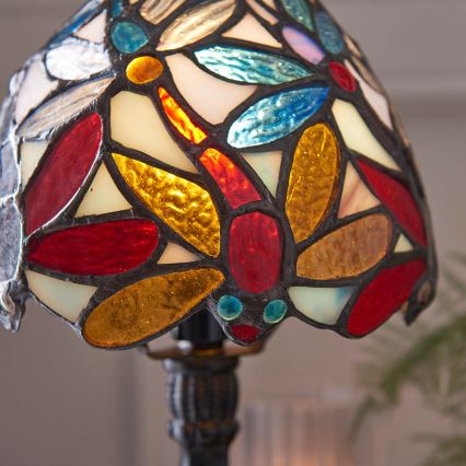 Endon 64246 - Lampada da tavolo LORETTE 1xE14/40W/230V diametro 15 cm