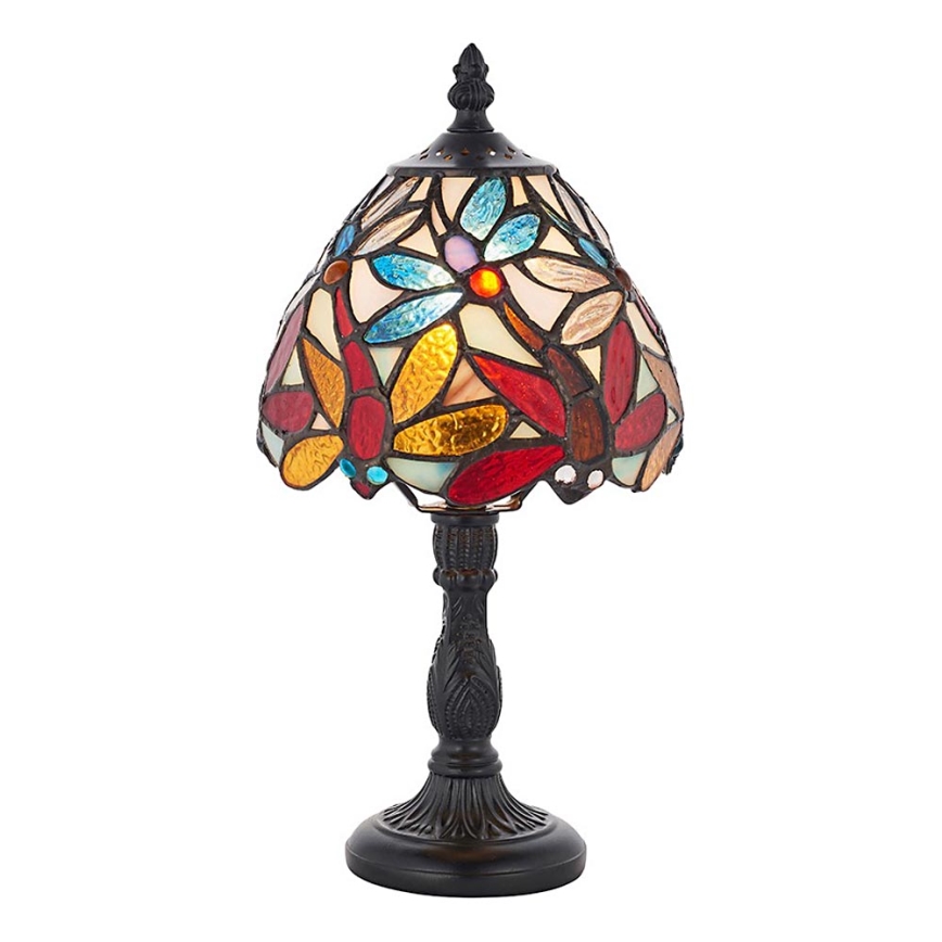 Endon 64246 - Lampada da tavolo Tiffany LORETTE 1xE14/40W/230V Ø 15 cm