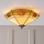 Endon 64284 - Plafoniera Tiffany NEVADA 2xE27/60W/230V Ø 40 cm