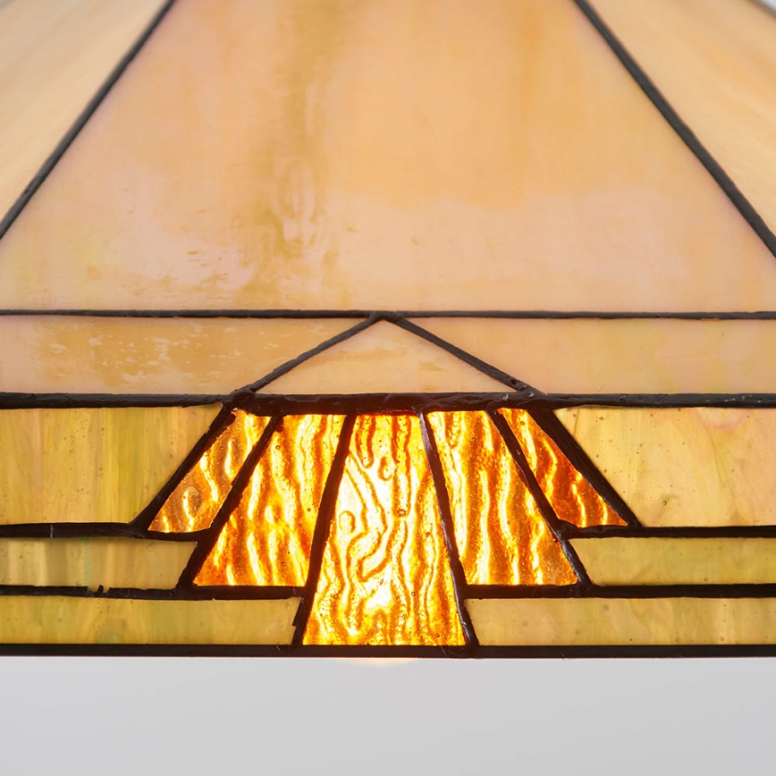 Endon 64285 - Lampadario a sospensione con catena NEVADA 1xE27/60W/230V diametro 35 cm