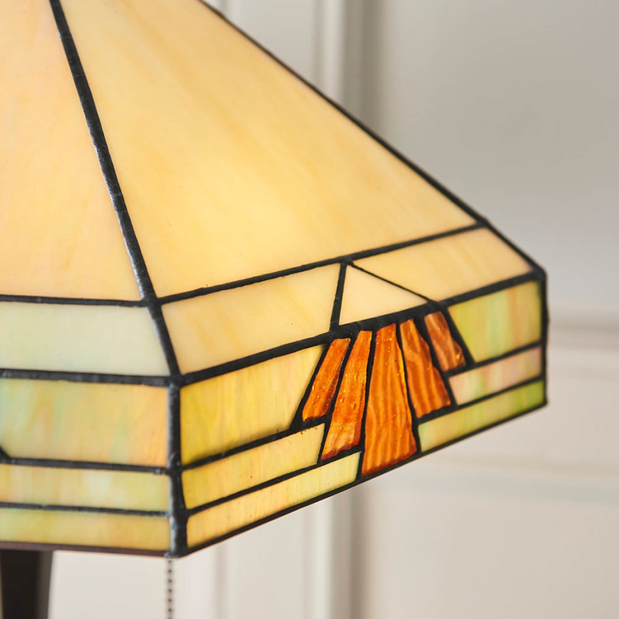 Endon 64286 - Lampada da tavolo NEVADA 2xE27/60W/230V diametro 40 cm