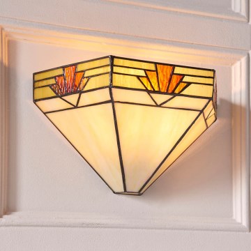 Endon 64288 - Applique da parete Tiffany NEVADA 1xE14/40W/230V