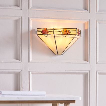 Endon 64288 - Applique da parete Tiffany NEVADA 1xE14/40W/230V