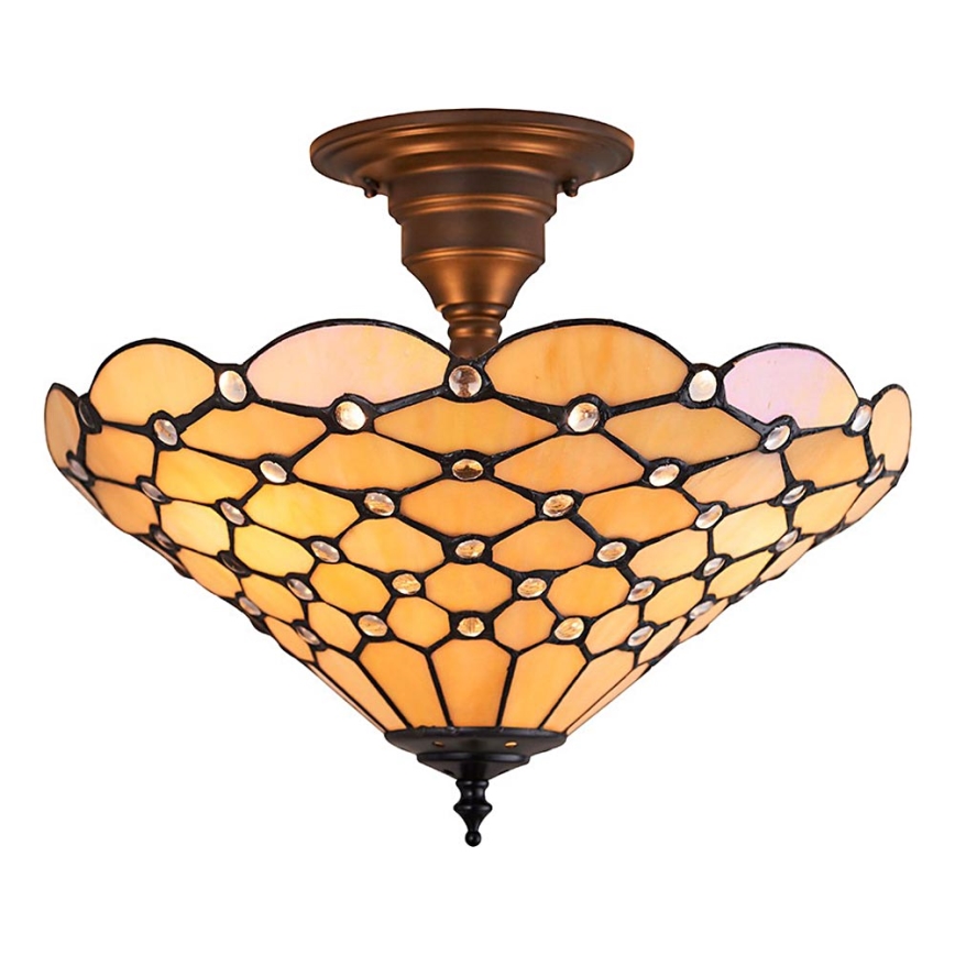 Endon 64300 - Lampadario a plafone PEARL 3xE27/60W/230V diametro 37 cm