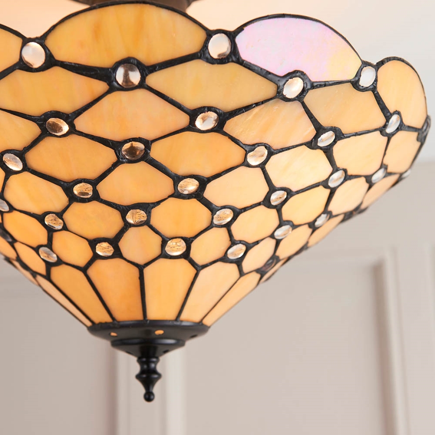Endon 64300 - Lampadario a plafone PEARL 3xE27/60W/230V diametro 37 cm