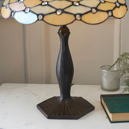 Endon 64301 - Lampada da tavolo PEARL 1xE27/60W/230V diametro 37 cm