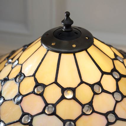Endon 64301 - Lampada da tavolo PEARL 1xE27/60W/230V diametro 37 cm