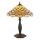 Endon 64301 - Lampada da tavolo Tiffany PEARL 1xE27/60W/230V, diametro 37 cm
