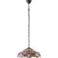 Endon 64325 - Lampadario a catena SULLIVAN 1xE27/60W/230V Ø 40 cm