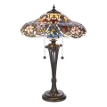 Endon 64326 - Lampada da tavolo Tiffany SULLIVAN 2xE27/60W/230V Ø 40 cm