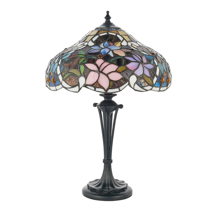 Endon 64327 - Lampada da tavolo SULLIVAN 2xE14/40W/230V diametro 30 cm