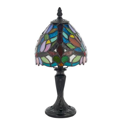 Endon 64331 - Lampada da tavolo Tiffany SYLVETTE 1xE14/40W/230V diam. 15 cm