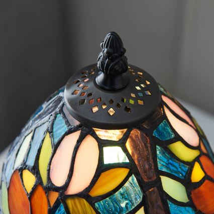 Endon 64331 - Lampada da tavolo Tiffany SYLVETTE 1xE14/40W/230V diam. 15 cm