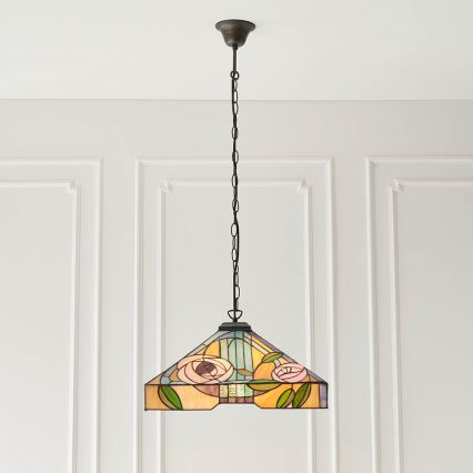Endon 64384 - Lampadario a catena WILLOW 3xE27/60W/230V