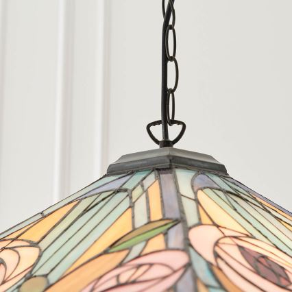 Endon 64384 - Lampadario a catena WILLOW 3xE27/60W/230V