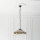 Endon 64385 - Lampadario a catena Tiffany WILLOW 1xE27/60W/230V Ø 35 cm