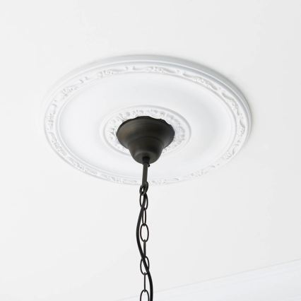 Endon 64385 - Lampadario a catena Tiffany WILLOW 1xE27/60W/230V Ø 35 cm