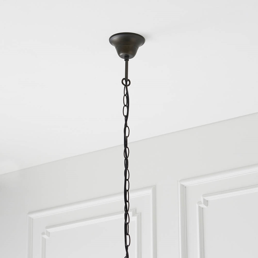 Endon 66148 - Lampadario a sospensione con catena LIBELLULA 3xE27/60W/230V diametro 50 cm