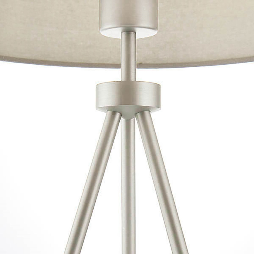 Endon 66986 - Lampada da tavolo TRI 1xE27/40W/230V cromo opaco/crema