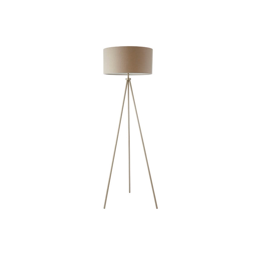 Endon 66987 - Lampada da terra TRI 1xE27/60W/230V beige