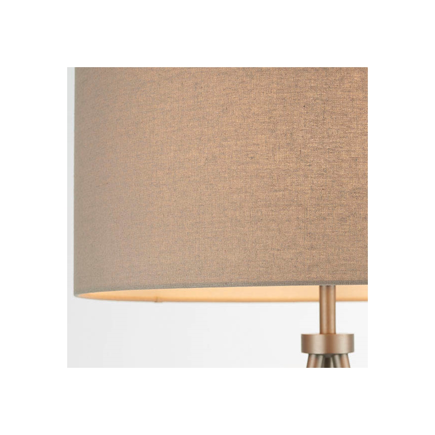 Endon 66987 - Lampada da terra TRI 1xE27/60W/230V beige