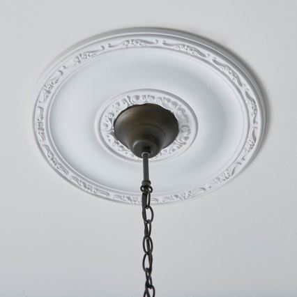 Endon 67045 - Lampadario a sospensione con catena FARGO 1xE27/60W/230V diametro 40 cm
