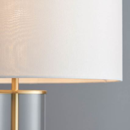 Endon 68802 - Lampada da tavolo dimmerabile con comando touch LESSINA 1xE27/10W/230V Oro/Bianco