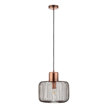 Endon 68986 - Lampada sospesa su cavo NICOLA 1xE27/40W/230V finitura rame