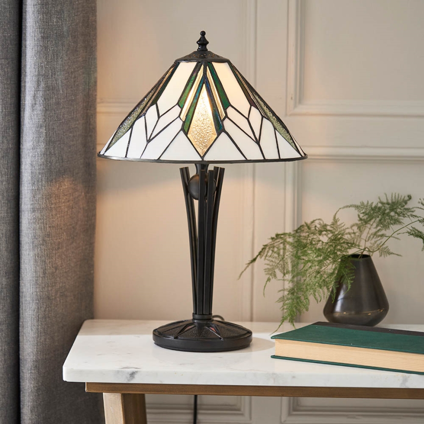 Endon 70365 - Lampada da tavolo ASTORIA 1xE14/40W/230V diametro 30 cm