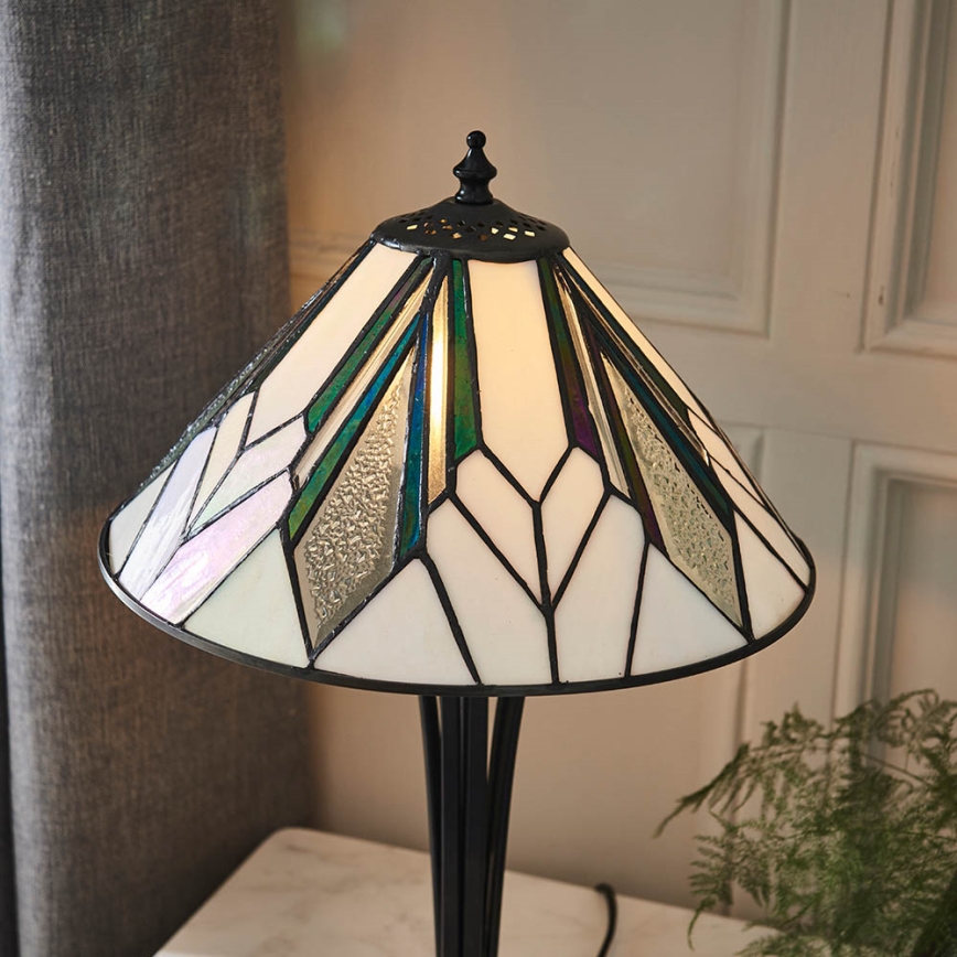 Endon 70365 - Lampada da tavolo Tiffany ASTORIA 1xE14/40W/230V Ø 30 cm