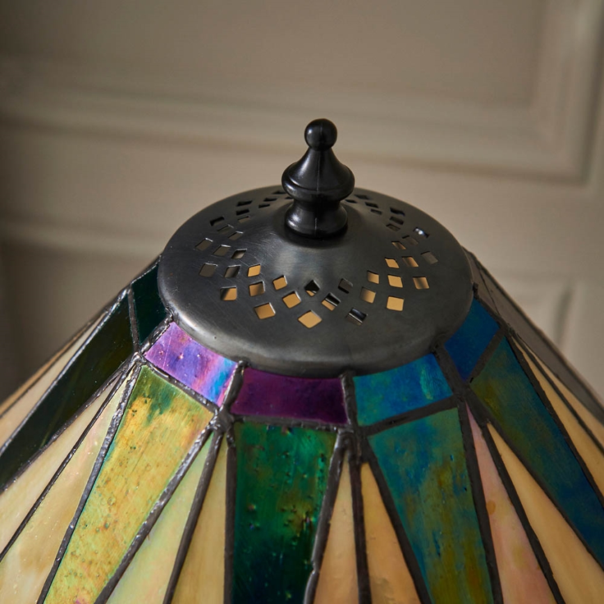 Endon 70367 - Lampada da tavolo DARK STAR 1xE14/40W/230V diametro 30 cm