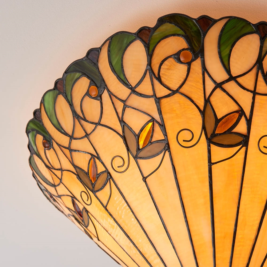 Endon 70706 - Plafoniera JAMELIA 2xE27/60W/230V diametro 50 cm