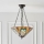 Endon 70750 - Lampadario a catena in stile Tiffany HECTOR 3xE27/60W/230V Ø 40 cm