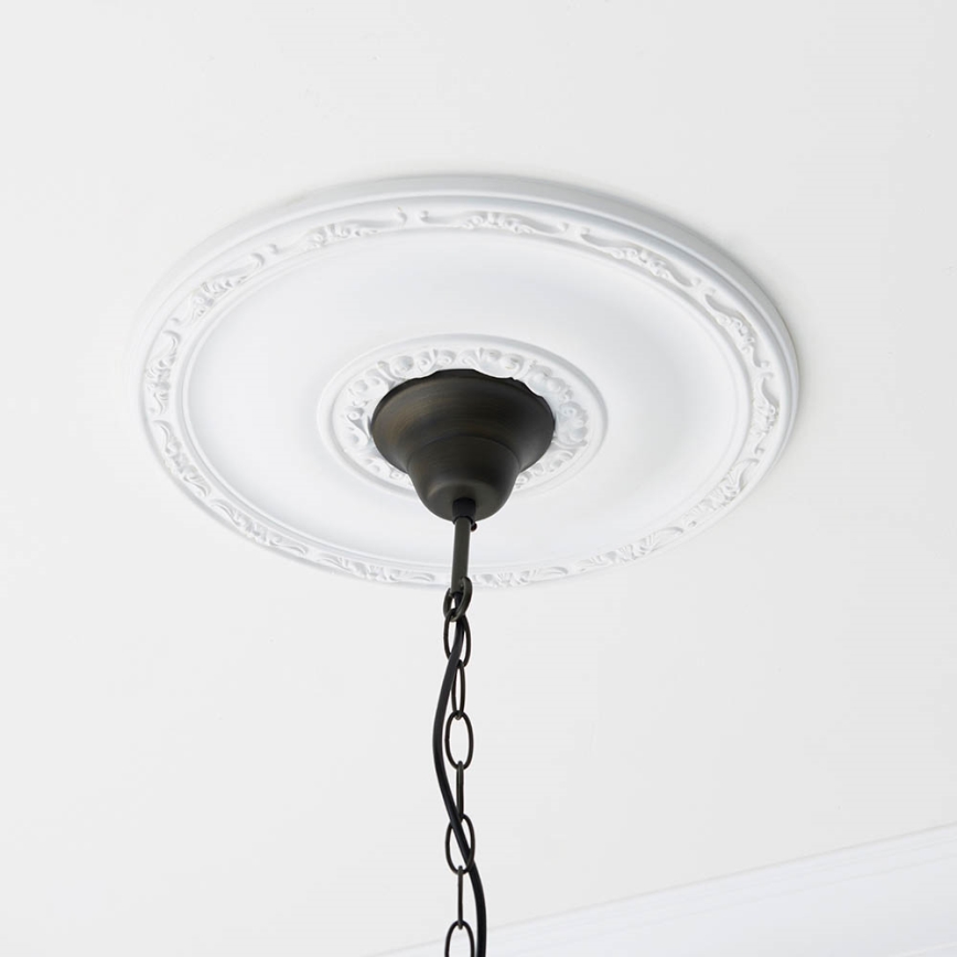 Endon 70824 - Lampadario a catena Tiffany DRAGONFLY 3xE27/60W/230V Ø 41 cm