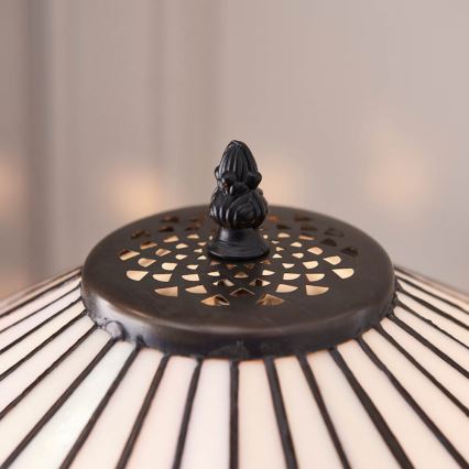 Endon 70935 - Lampada da tavolo Tiffany FARGO 2xE27/60W/230V Ø 41,5 cm