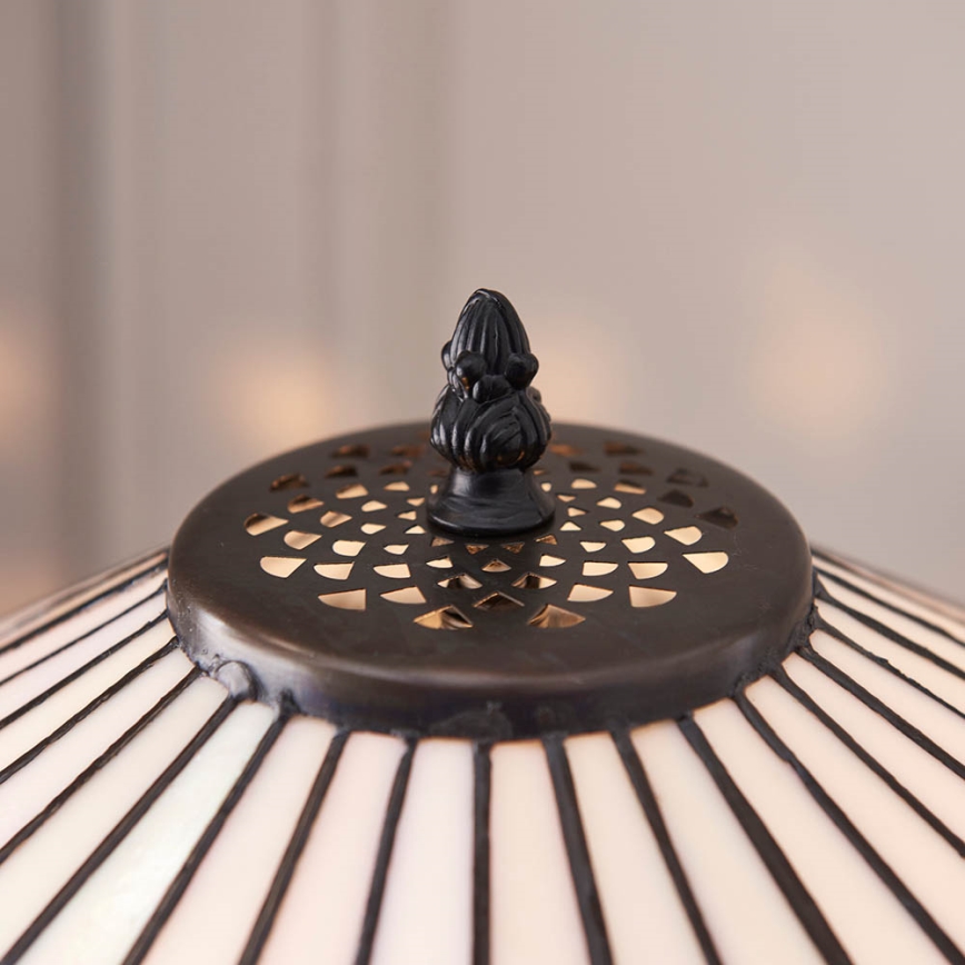 Endon 70935 - Lampada da tavolo Tiffany FARGO 2xE27/60W/230V Ø 41,5 cm